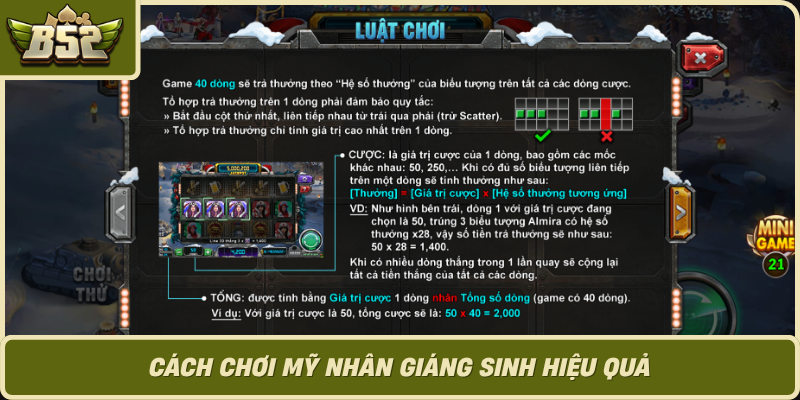 Cach Choi My Nhan Giang Sinh Hieu Qua