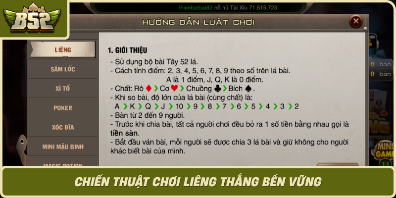 Chien Thuat Choi Lieng Thang Ben Vung