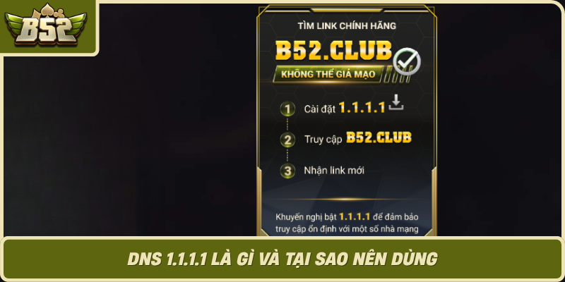 Dns 1 1 1 1 La Gi Va Tai Sao Nen Dung