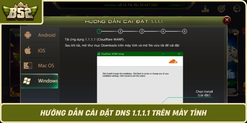 Huong Dan Cai Dat Dns 1 1 1 1 Tren May Tinh