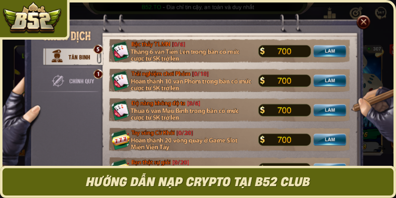 Huong Dan Nap Crypto Tai B52 Club