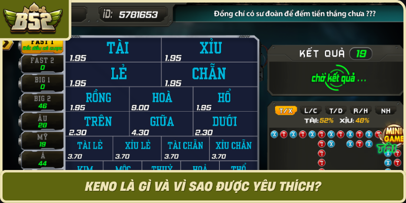 Keno La Gi Va Vi Sao Duoc Yeu Thich