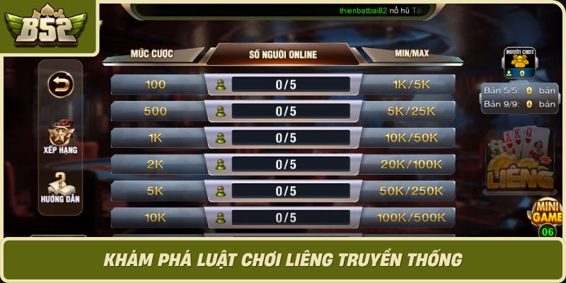 Kham Pha Luat Choi Lieng Truyen Thong