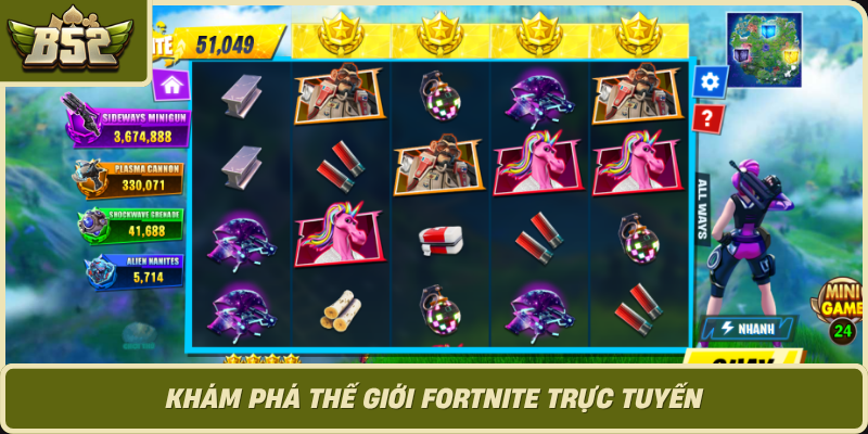 Kham Pha The Gioi Fortnite Truc Tuyen