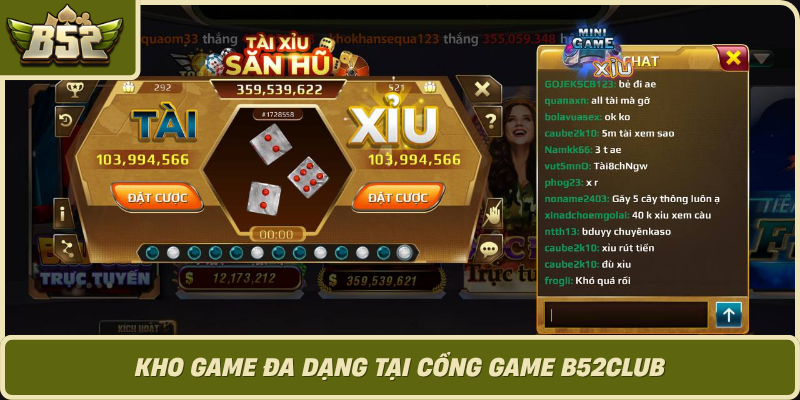 Kho Game Da Dang Tai Cong Game B52Club