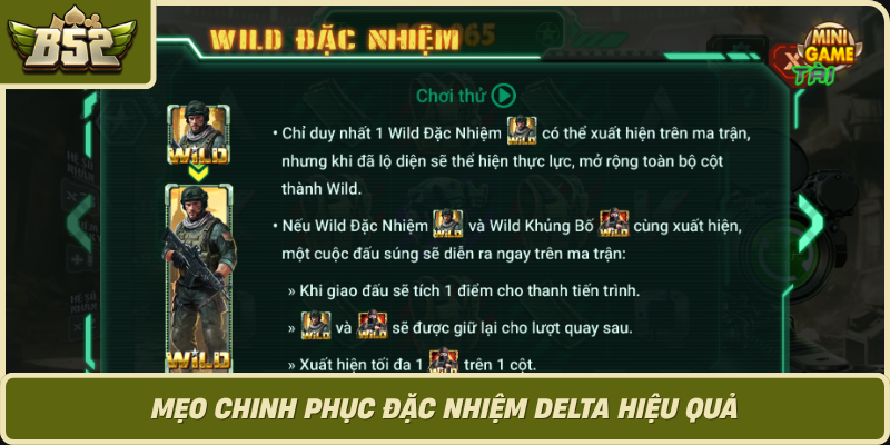 Meo Chinh Phuc Dac Nhiem Delta Hieu Qua