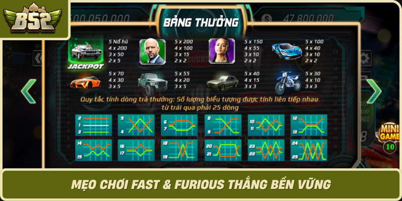 Meo Choi Fast Furious Thang Ben Vung