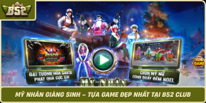 My Nhan Giang Sinh Tua Game Dep Nhat Tai B52 Club