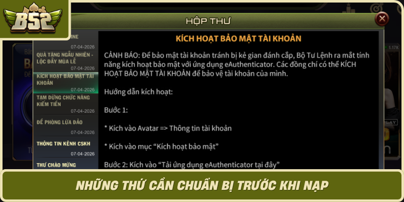 Nhung Thu Can Chuan Bi Truoc Khi Nap