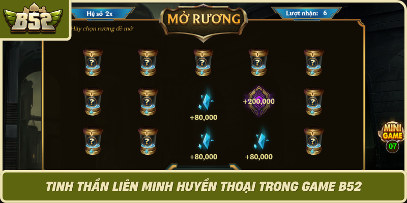 Tinh Than Lien Minh Huyen Thoai Trong Game B52