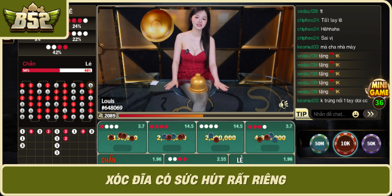 Xoc Dia Co Suc Hut Rat Rieng