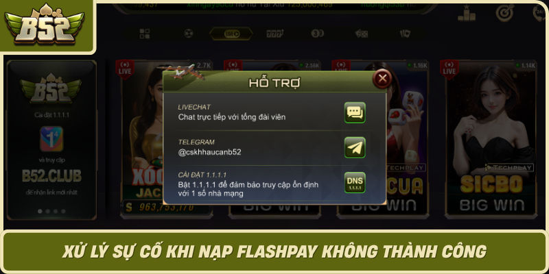 Xu Ly Su Co Khi Nap Flashpay Khong Thanh Cong